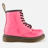 Dr. Martens Kids' 1460 T Patent Lamper Lace Up Boots - Hot Pink - Image 1