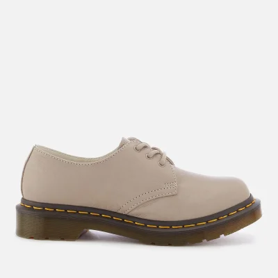 Dr. Martens Women's 1461 W Virginia Leather 3-Eye Shoes - Taupe