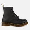 Dr. Martens Women's 1460 Pascal Front Zip Arcadia Leather 8-Eye Boots - Black - Image 1