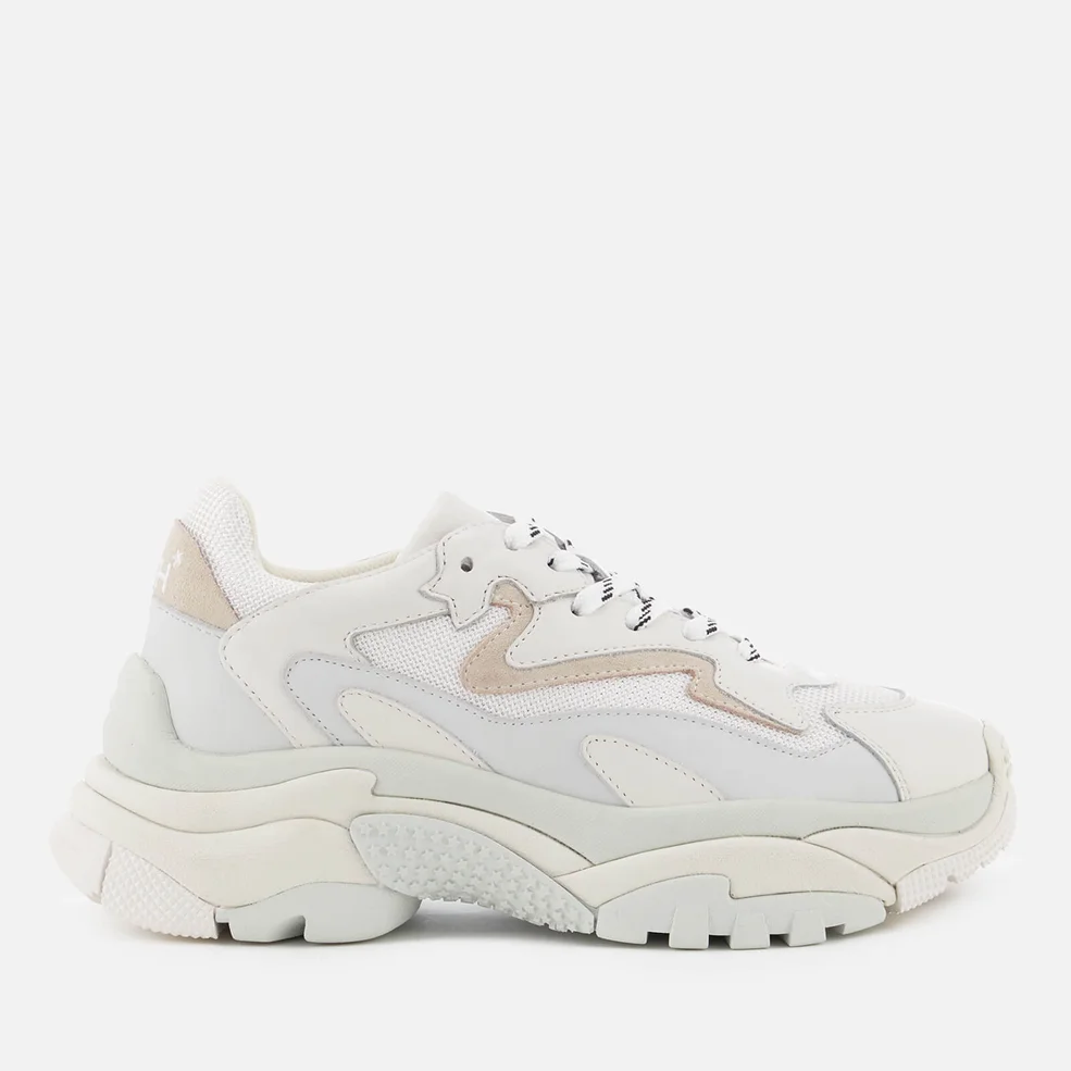 Ash Women's Addict Chunky Running Style Trainers - Off White/White Image 1