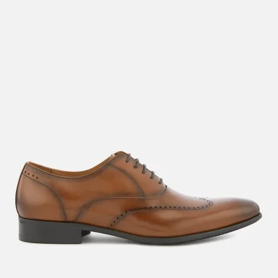 Dune Men's Perivale Leather Oxford Shoes - Brown