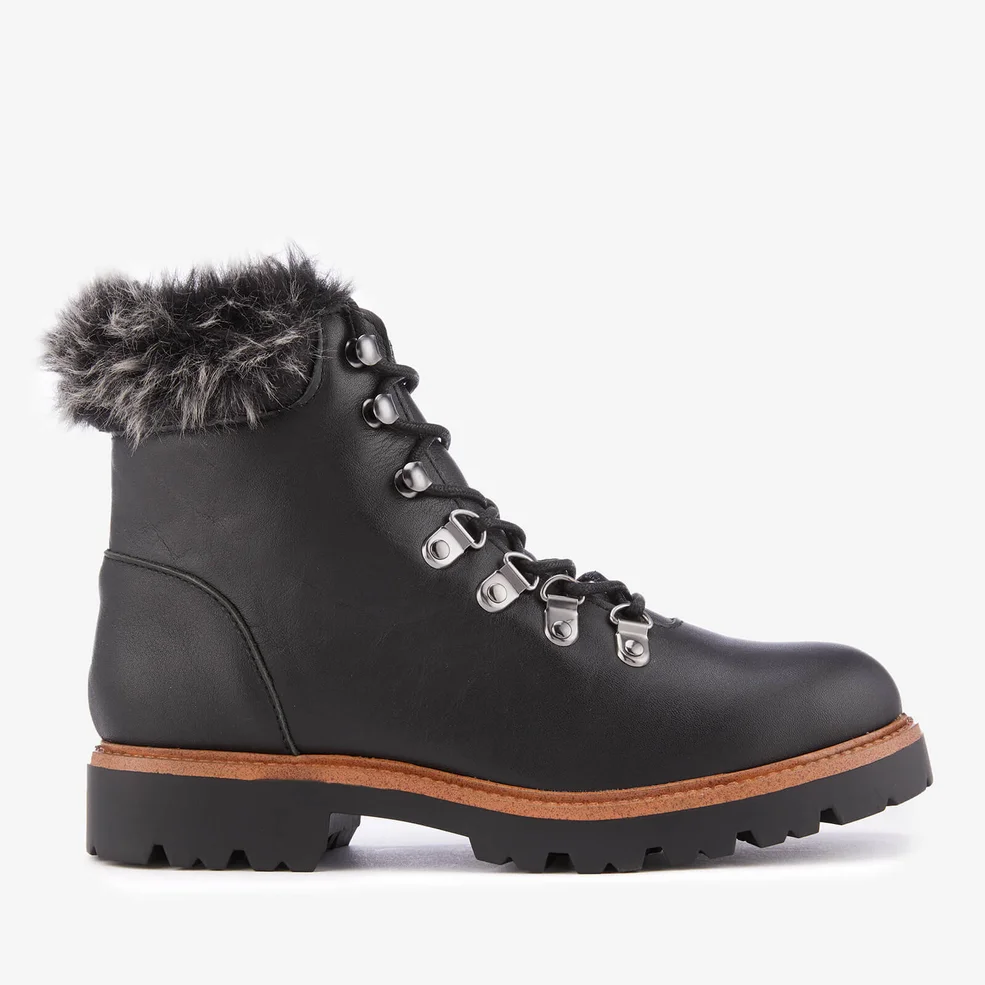 KG Kurt Geiger Women's Tyrone Leather Hiker Style Boots - Black Image 1