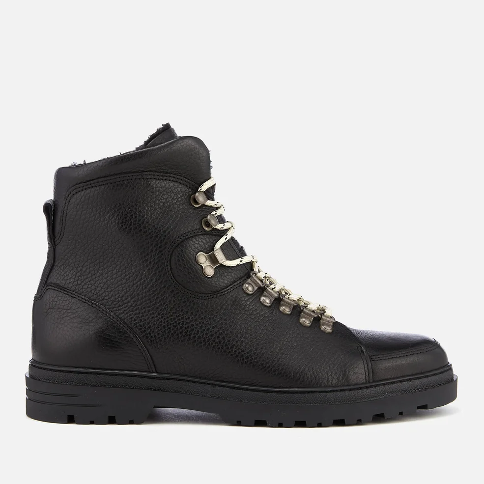 Kurt Geiger London Men's Amber Leather Hiker Style Boots - Black Image 1