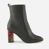 Kurt Geiger London Women's Stride 90 Leather Heeled Boots - Black - Image 1