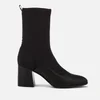 Armani Exchange Women's Heeled Sock Boots - Black - Image 1