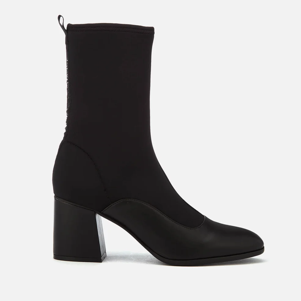 Armani Exchange Women's Heeled Sock Boots - Black Image 1