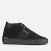 Android Homme Men's Propulsion Mid Leather Trainers - Black - Image 1
