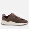 Android Homme Men's Belter 3.0 Suede Runner Style Trainers - Taupe - Image 1