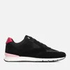 Android Homme Men's Belter 2.0 Suede Runner Style Trainers - Black - Image 1
