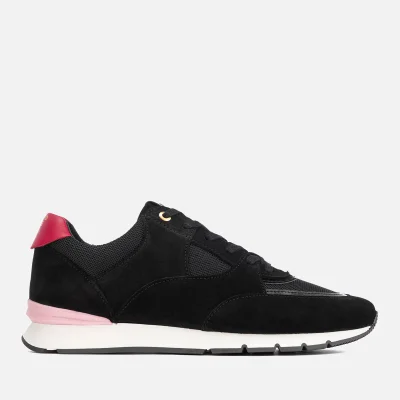 Android Homme Men's Belter 2.0 Suede Runner Style Trainers - Black