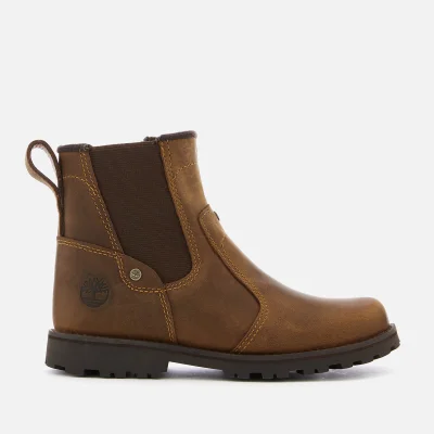 Timberland Kids' Asphalt Trail Leather Chelsea Boots - Brown