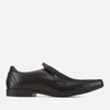 Clarks Men's Glement Seam Leather Slip-On Shoes - Black - Image 1