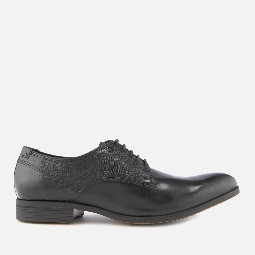 Clarks Men's Gilmore Walk Leather Derby Shoes - Black Image 1