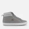 Lacoste Women's Straigthset Insulate C 318 1 Water Resistant Leather Chukka Boots - Grey/Light Grey - Image 1