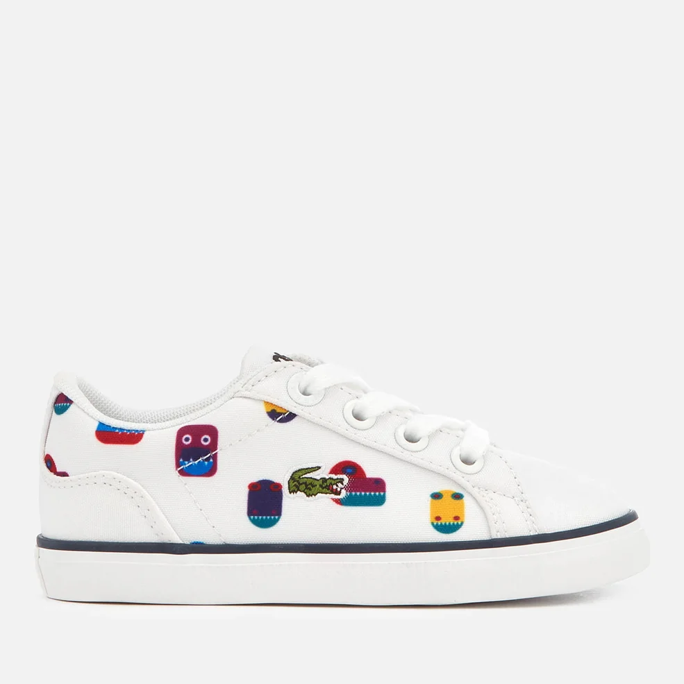 Lacoste Toddler's Lerond 318 5 Trainers - White/White Image 1