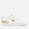 Lacoste Toddler's Lerond 318 3 Trainers - White/Pink - Image 1