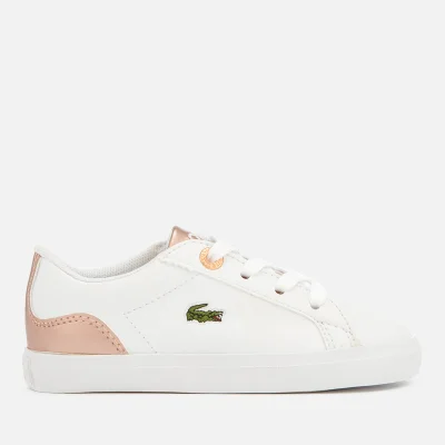 Lacoste Toddler's Lerond 318 3 Trainers - White/Pink