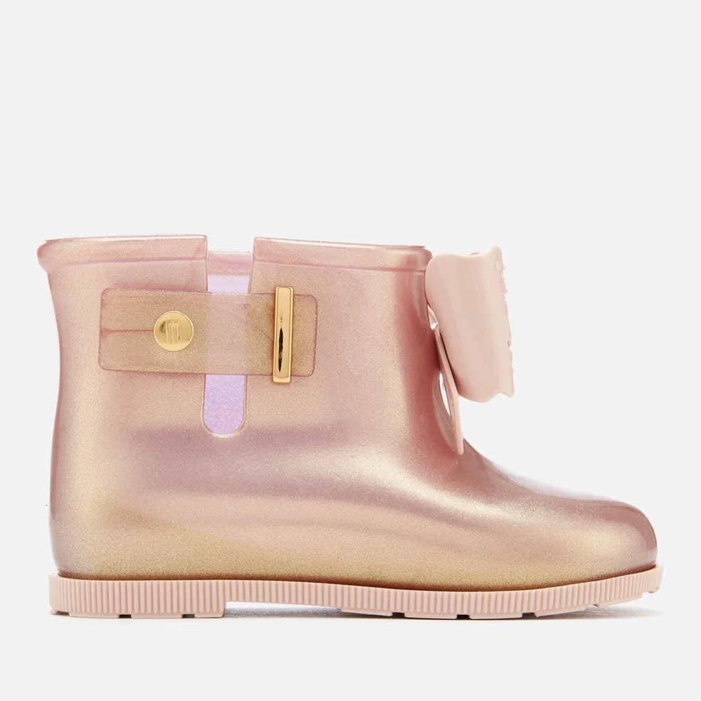 Mini Melissa Toddlers' Sugar Rain Fairy Boots - Rose Gold Image 1
