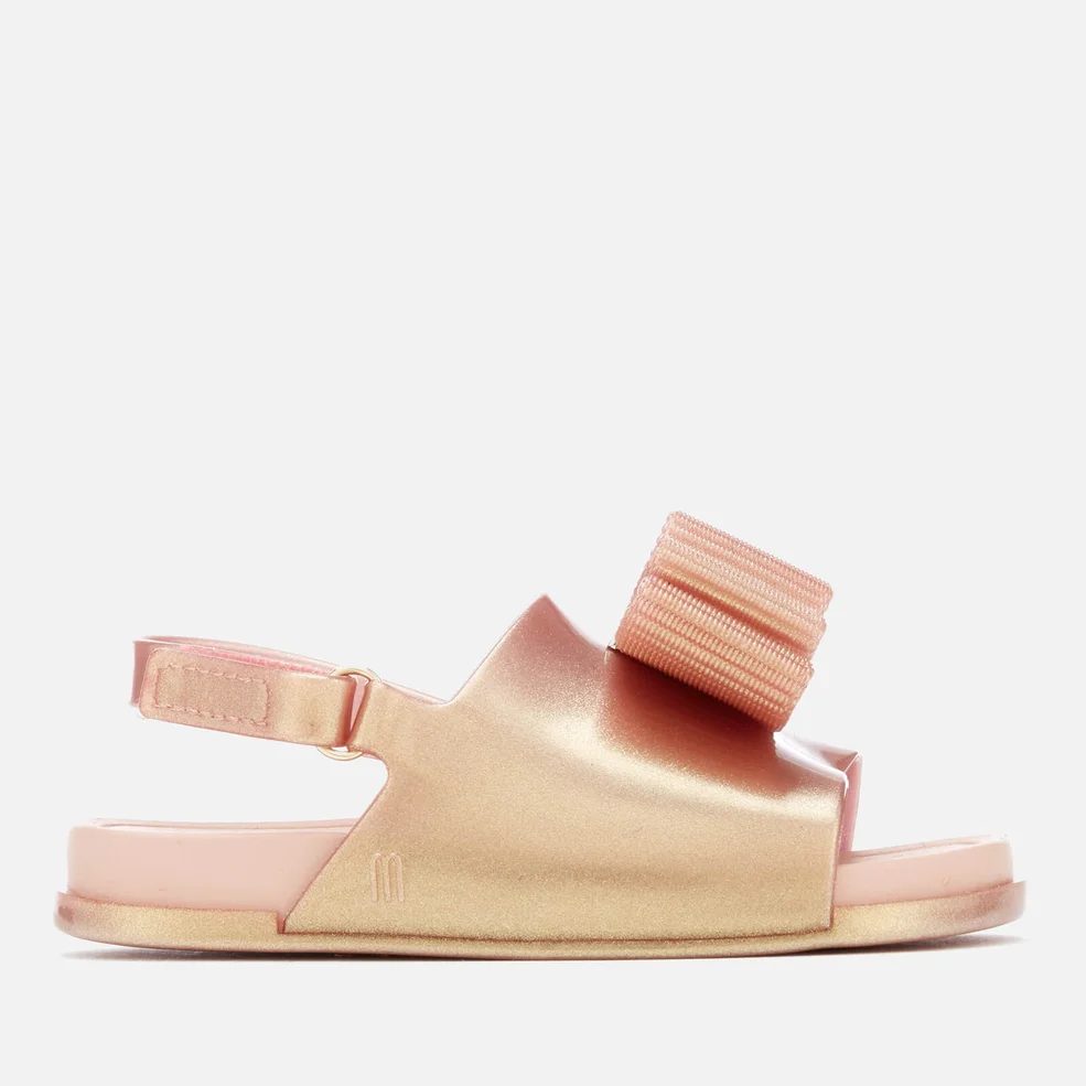 Mini Melissa for Jason Wu Toddlers' Beach Slide Luxe Sandals - Rose Gold Image 1