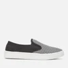 Superdry Women's Superdry Core Slip On Trainers - Mono Dogtooth - Image 1