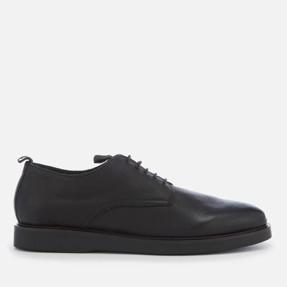 Hudson London Men's Barnstable Leather Derby Shoes - Black Image 1
