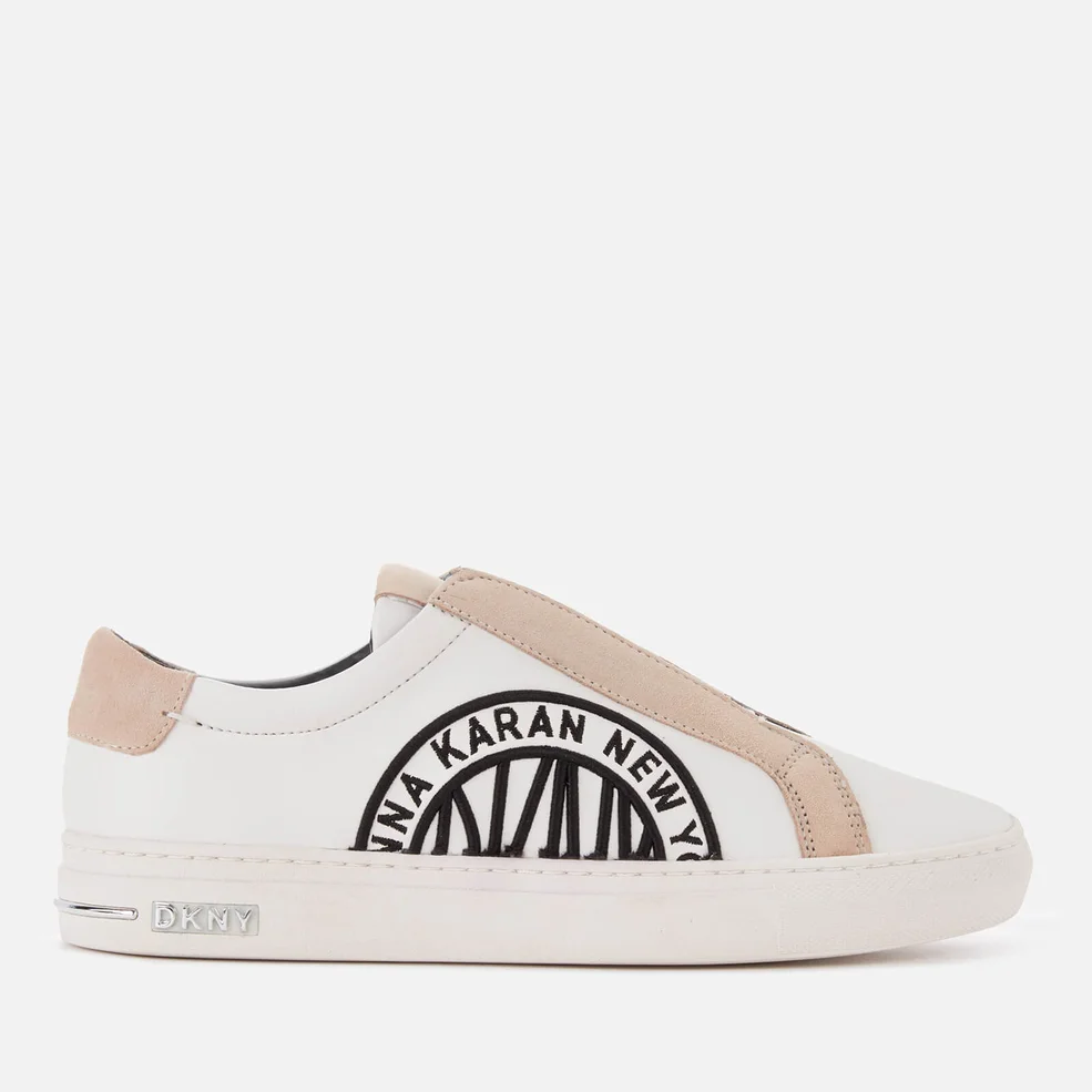 DKNY Women's Conner Slip-On Trainers - White Image 1