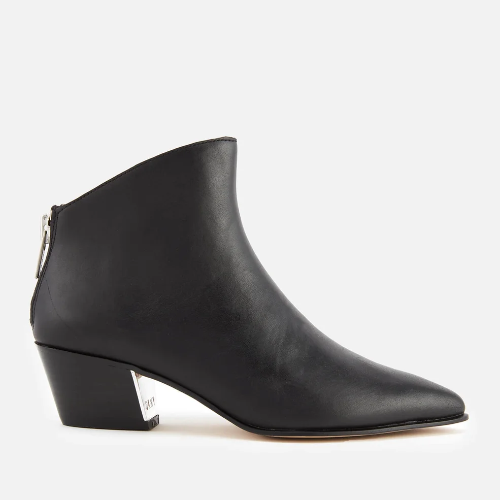 DKNY Women's Bason Heeled Ankle Boots - Black Image 1