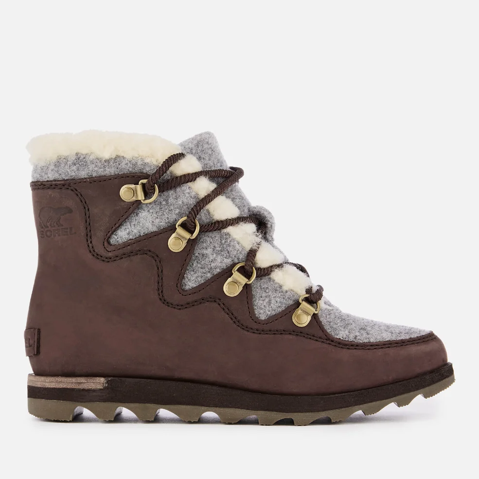 Sorel Women's Sneakchic Alpine Hiker Style Boots - Cattail Image 1