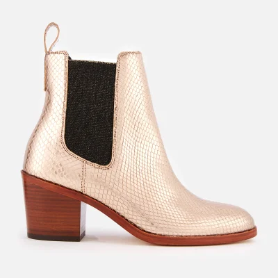 Paul Smith Women's Shelby Heeled Ankle Boots - Gold
