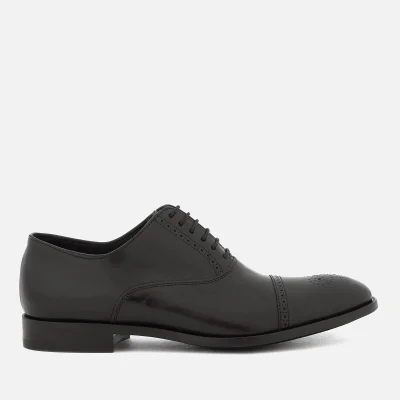 Paul Smith Men's Bertin Leather Toe Cap Oxford Shoes - Black