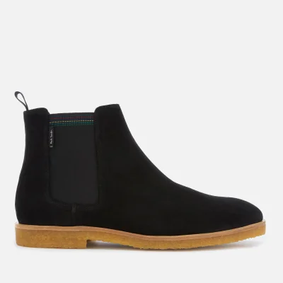 PS Paul Smith Men's Andy Suede Crepe Sole Chelsea Boots - Black