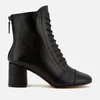 Whistles Women's Ruben Lace Up Block Heeled Boots - Black - Image 1