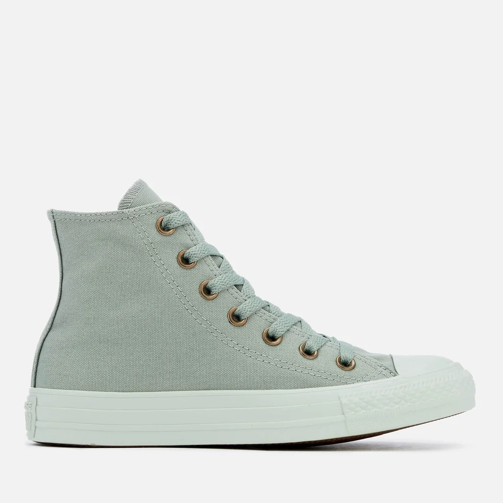 Converse Women's Chuck Taylor All Star Hi-Top Trainers - Mica Green Image 1