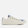 Converse Women's Chuck Taylor All Star Ox Trainers - Egret/Provence Purple - Image 1
