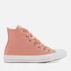 Converse Women's Chuck Taylor All Star Hi-Top Trainers - Rust Pink/Black/White - Image 1