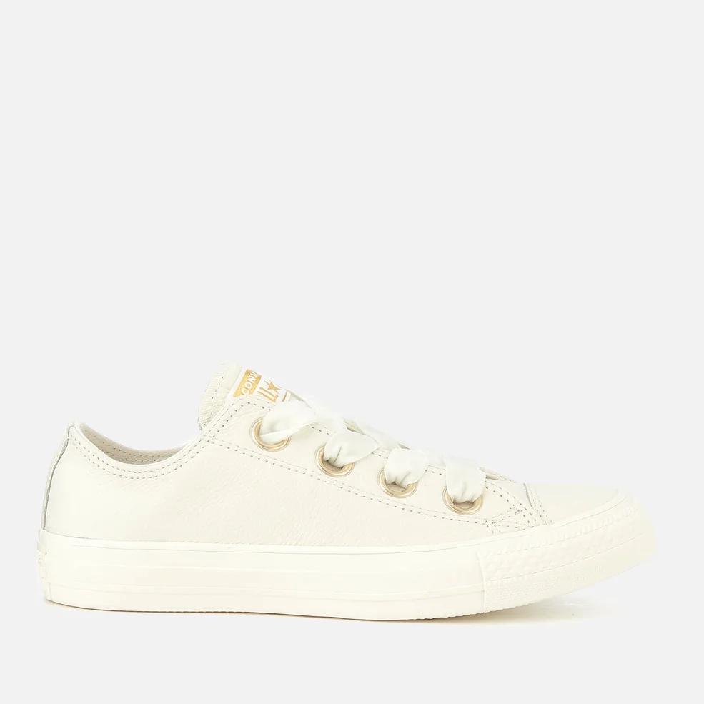 Converse Women's Chuck Taylor All Star Big Eyelets Ox Trainers - Vintage White Image 1