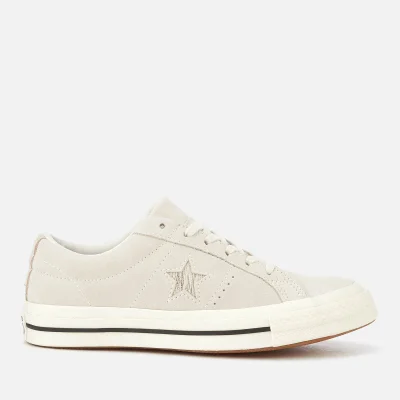 Converse Women's One Star Ox Trainers - Egret/Gold/Black