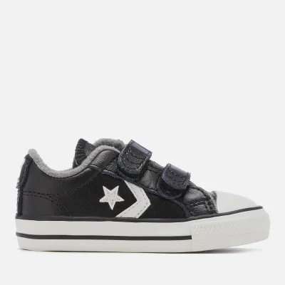 Converse Toddlers' Star Player 2V Ox Trainers - Black/Mason/Vintage White