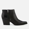 Sam Edelman Women's Walden Modena Leather Heeled Ankle Boots - Black - Image 1