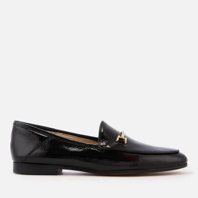 Sam Edelman Women's Loraine Crinkle Patent Loafers - Black