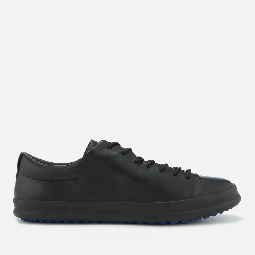 Camper Men's Chasis Low Top Leather Trainers - Black Image 1
