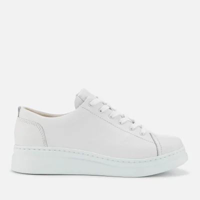 Camper Women's Runner Leather Chunky Flatform Trainers - White