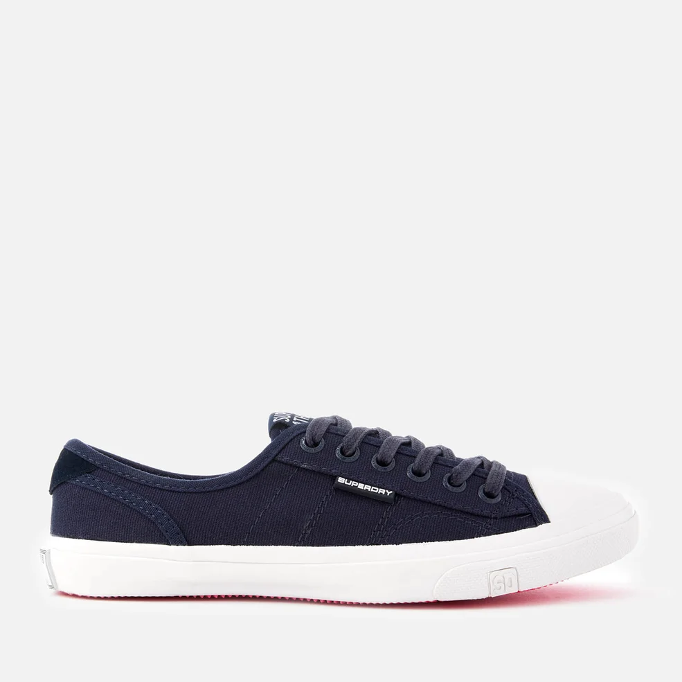 Superdry Women's Low Pro Trainers - Navy Image 1
