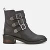 Superdry Women's Cheryl Military Boots - Black - Image 1