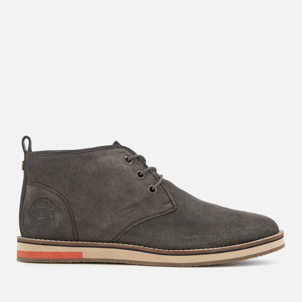 Superdry Men's Chester Chukka Boots - Dark Charcoal Image 1