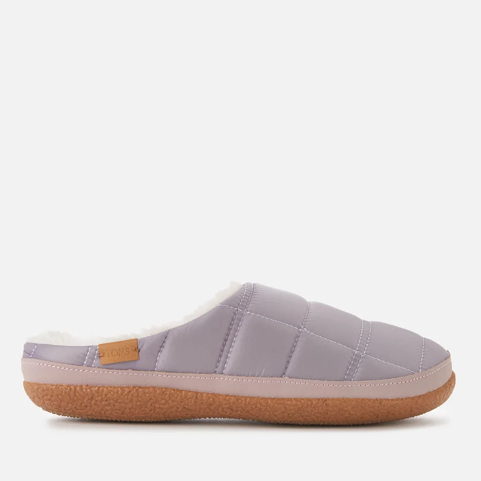 TOMS Women's Ivy Quilted Slippers - Lavender Image 1