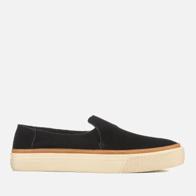 TOMS Women's Sunset Suede Slip On Trainers - Black