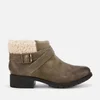 UGG Women's Benson Waterproof Leather Ankle Boots - Dove - Image 1