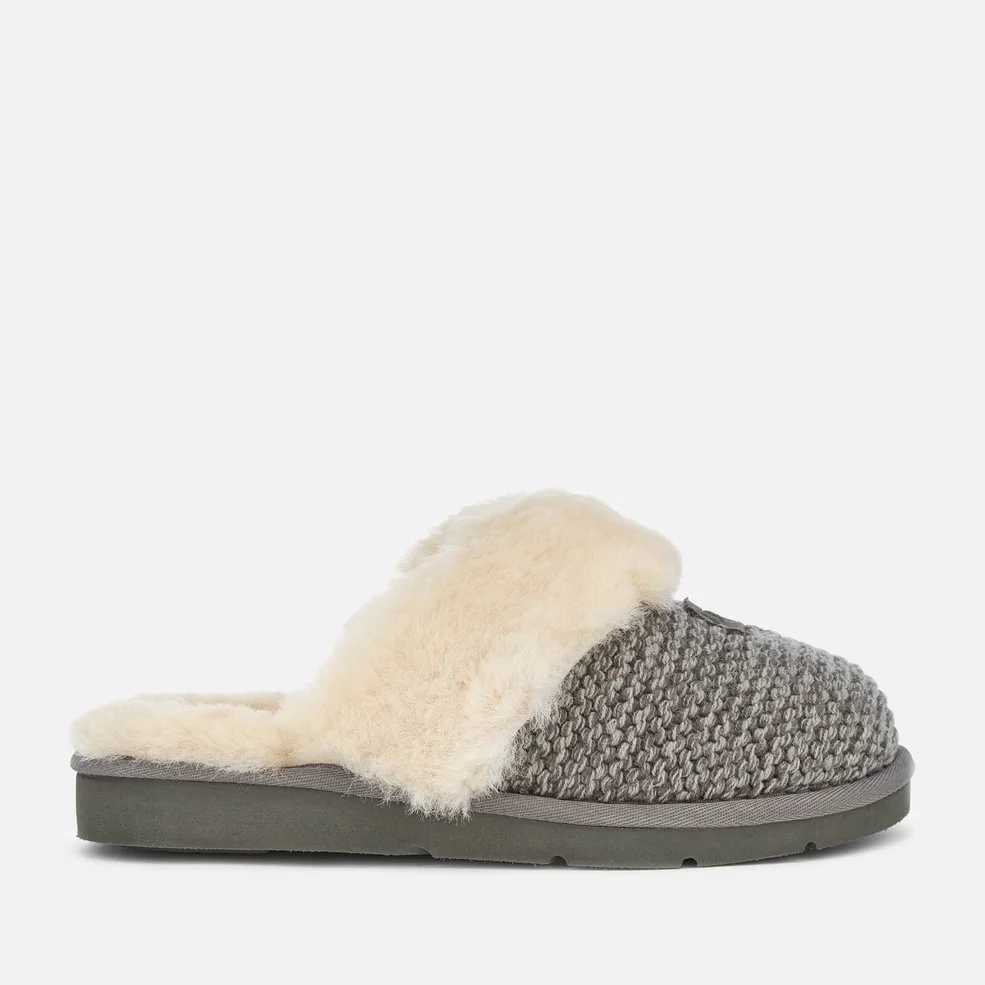 UGG Women's Cozy Knit Slippers - Charcoal Image 1