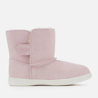 UGG Toddler's Keelan Sparkle Suede Boots - Baby Pink